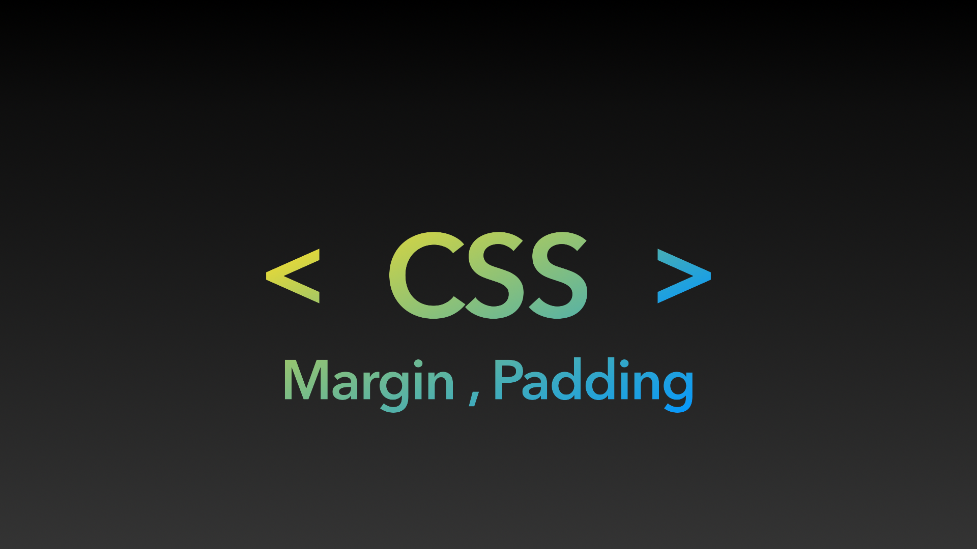 CSS 요소의 여백 - 마진/패딩