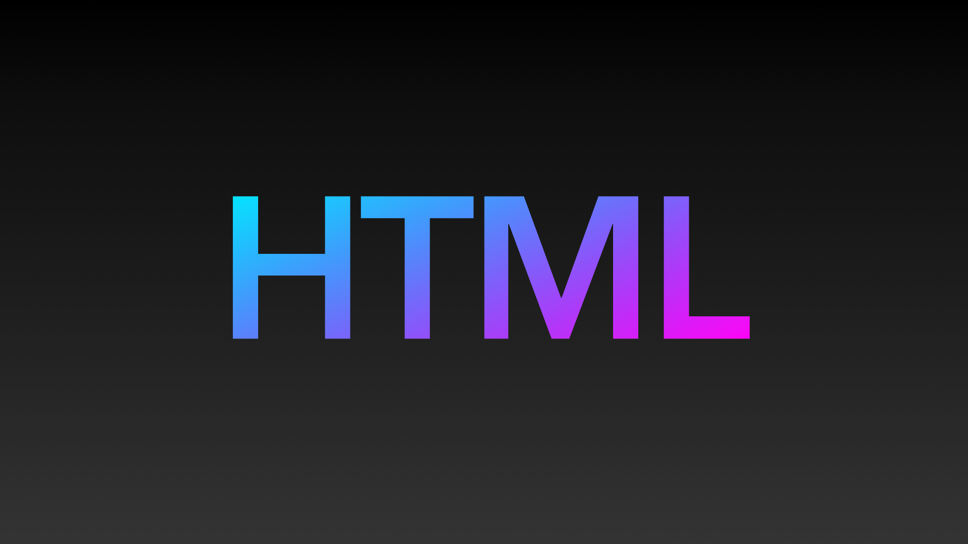 HTML