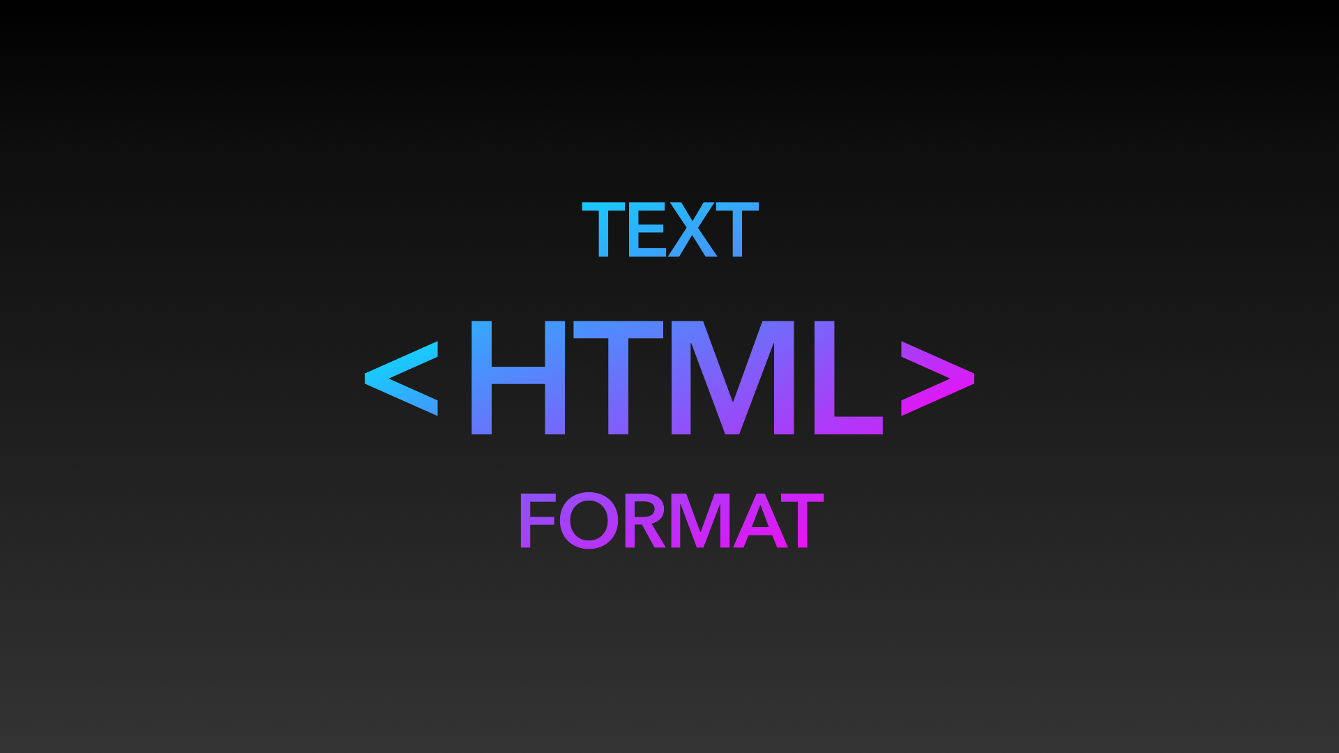 HTML 텍스트 서식